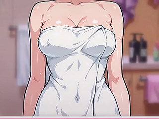 Alone with My Stepsister Taboo Hentai Game Ep.3 Kissing Step Stepsister First Time and Caught Masturbating in the Shower!