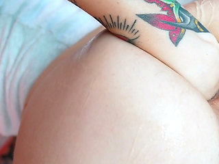Anal Fisting and Gape with Cum Lube