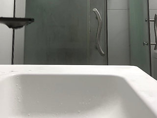 Caught on Camera While a Girl Showers at the Spa