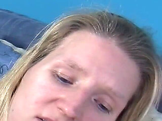 Petite Blonde Slut From Germany Joins Couple in Threesome