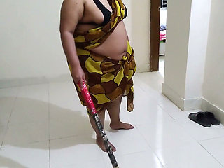 45 Year Old Beautiful Woman Fucks Her Everyday While Sweeping My House