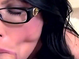 Dava Foxx strips and does good handjob and cum in mouth