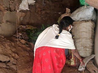 Indian desi chubby wife giving