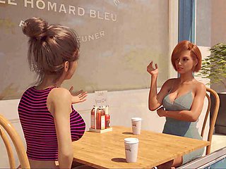 Steamy visual novel featuring a big-boobed mom with a nice booty