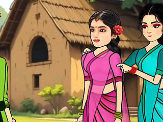 Secret Affair - Busty girls gives cartoon blowjob to big dicked boyfriend