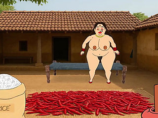 part 2     my  big ass mom  vimla    masturbating  using   a   brinjal  in  her  pussy