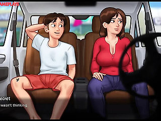 Summertime Saga Part 28: Horny MILF Rides Huge Monster Cock in 3D Animation