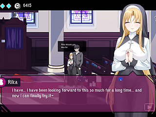 Hentai Game - Church Hentai Sex Scenes 3 (rika the Lewd Nun Heroines) - the Censor