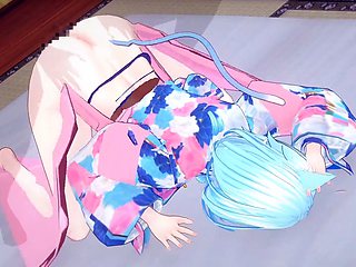 Lamy Yukihana has a playful flirtation romp