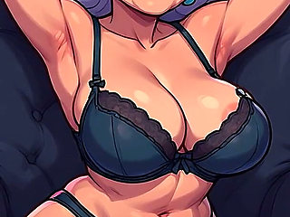 Sexy Lingerie Cartoon MILFs