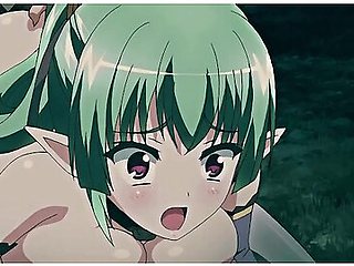 Horny Green Haired Bitch Likes To Make A Paizuri With Her Tits - Hentai Anime