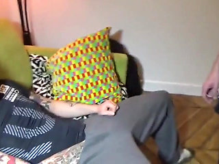 The Sexy Twink Jerome James Fucked Raw by The Straight Aaron Master in Paris