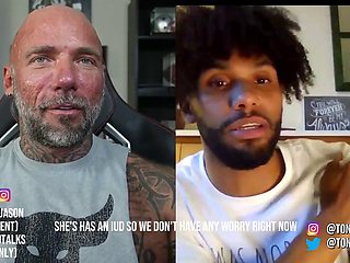 Jason Collins Interracial Couple Public Nudity with Tony Genius
