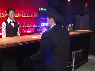 Asian spice Rino Asuka in steamy Japanese reality romp with a lustful duo