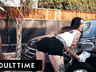 Hot tattoo girl dirt with naughty Rocky Emerson from Adult Time