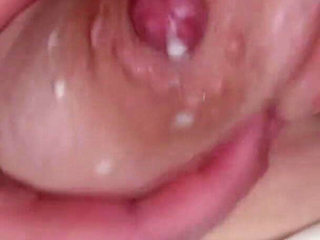 Milking Myself After Smoke Session