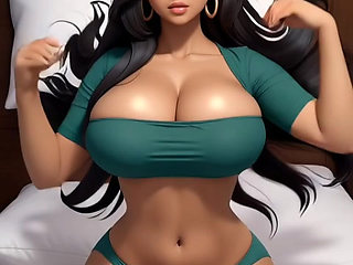 Indian beautiful Jaya Anjali in her room (Ai model)