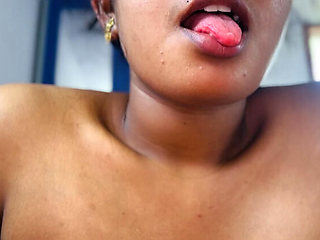 Hot Tamil Aunty Dominates Young Boy - Armpit Licking & Pussy Worship - Mary V