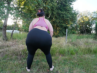 Carry & Reward 5 - Strong BBW Wife Undresses and Carries Her Slim Husband, Lifted Blowjob, POV Blowjob & Doggy