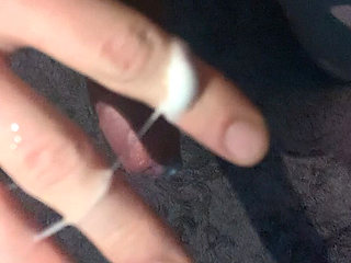 Double Cumshot in the Night Top View