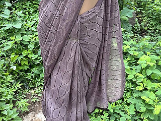 Desi Bhabhi with Big Natural Tits Fucked by Devar in Jungle Outdoor Sex