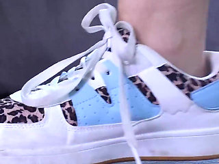 Two Biggest Foot Size Models Compare and Tease