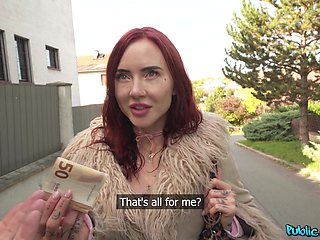 Public Seduction Heat with Eva Ray in Perfect Action