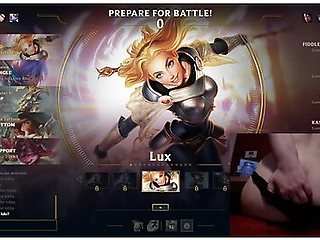 Vibrating Buttplug Fail And Feeding League Of Legends #10 Luna