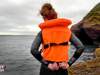 Wetsuit Lifejacket Fashion Show with Lucy & Zoe