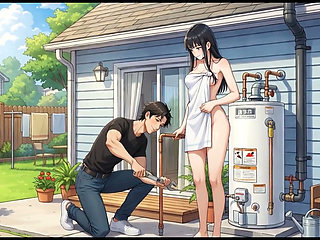 I Fucked My Girlfriend's Stepsister (19) While She Was Watching Hentai Anime