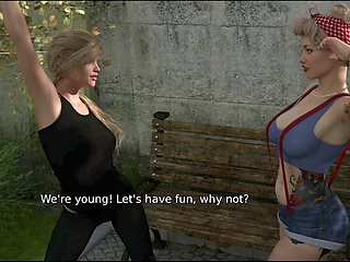 Party, 3d, visual novel