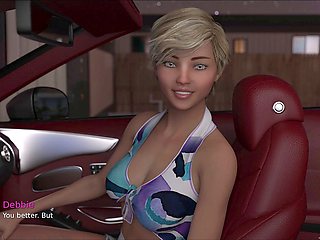 Steamy game walkthrough featuring a hot blonde and erotic tales