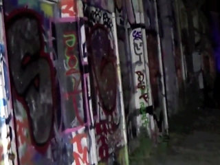 French gay fucked by badboy outdoor