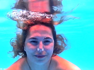 Breath Holding Underwater in Pool