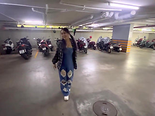 Petite Japanese Thai Mix with Big Natural Tits Pierced Sucks Like a Pro and Gets Fucked Hard by Big Cock