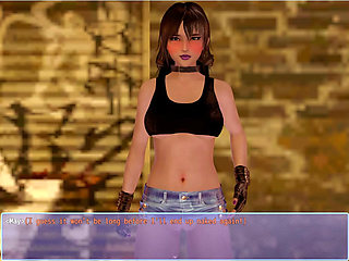Coming of Ages -gameplay -roleplay - Cosplay - Goth Style Dressed Teen-photoshoot 7 -part 2