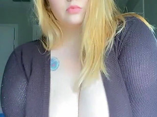 Chubby Teacher with Huge Breasts Cleavage