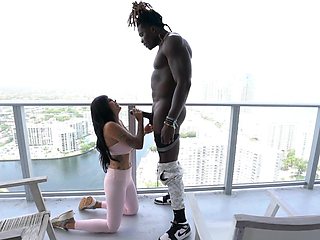 Danielle Diamond gets her big tits full of bbc cum