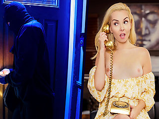 A Thief, or Her Stepson - Who Wouldn't Fuck Aaliyah Love's Pussy and Natural Tits?