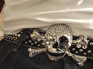 Ebony babe rides a monster black cock to a cumshot