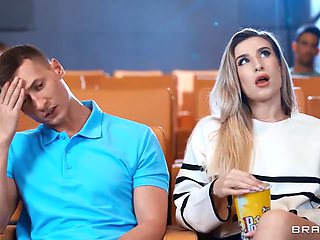 This Movie Sucks, Let's Anal Fuck - Charlie Dean Cheating with Busty Redhead Niky Bimbodoll on Public