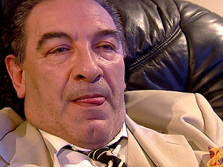 The Old Businessman Bangs His Hot Secretary