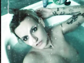 Jolene's Bath is Her Second Home