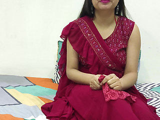 Hot Indian saara bhabhi pussy licking and hard fuck for teaching first sex to devar.