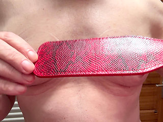 Special treatment of my tits and nipples