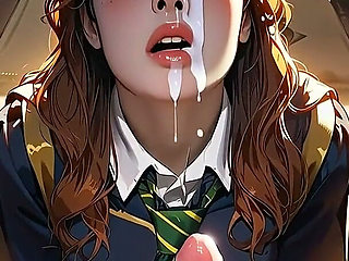 Rough Deepthroat Blowjob - Massive Facial Cumshot