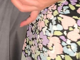 She Grabs the Penis of a Stranger with a Huge Erection.