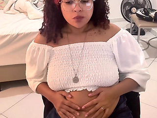 Eating Farting and Burping in the Hotel Room Bloated Belly