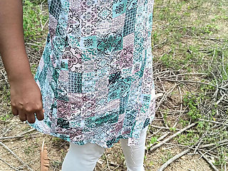 Step Sister Outdoor Sex with Pushpa Valli and Magilmathi in Jungle