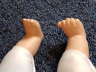 Giantess Granny Catching Peeping "grandson"